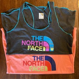 North Face Logo Tanks